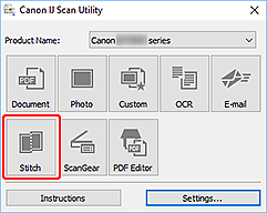 figure: IJ Scan Utility